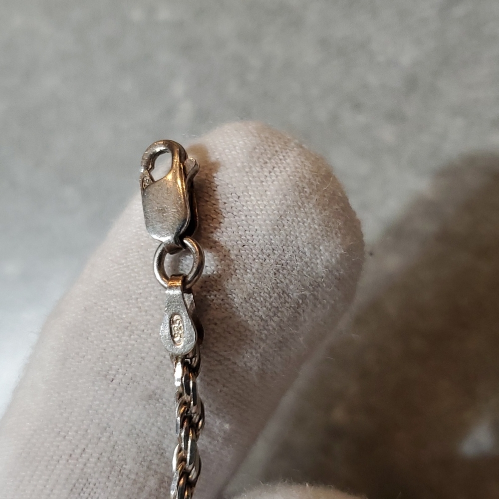 Sterling Silver Bracelets size 7 inches - Picture 8 of 10